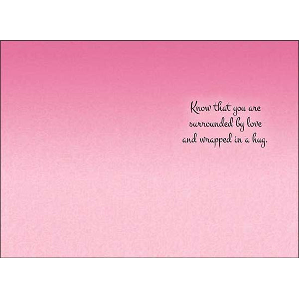 Encouragement Card: When the going gets ruff... (image of dog)