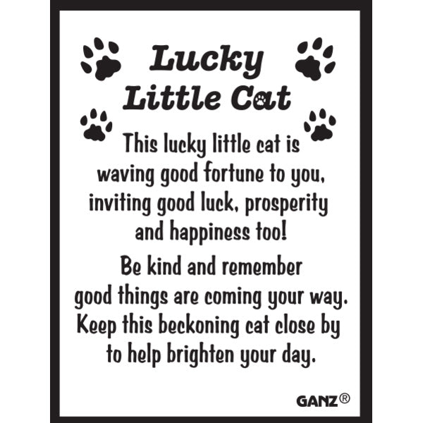 Good Luck Cat Charms