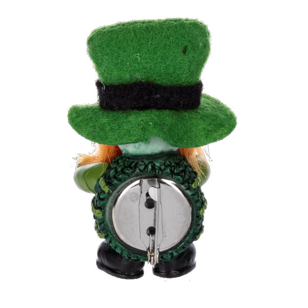 Leprechaun Gnomes - Lucky Gnome Matter What Pins