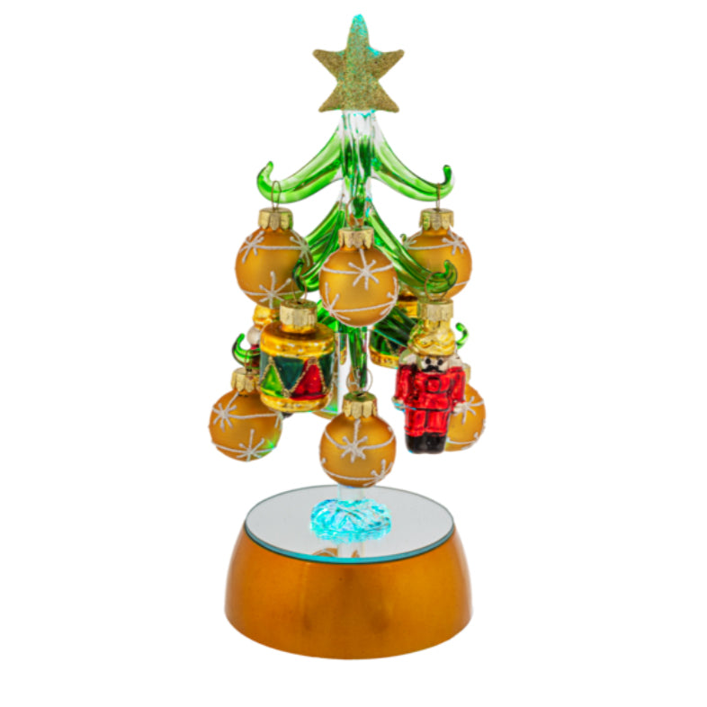 Light Up Christmas Tree with Ornament-Nutcracker