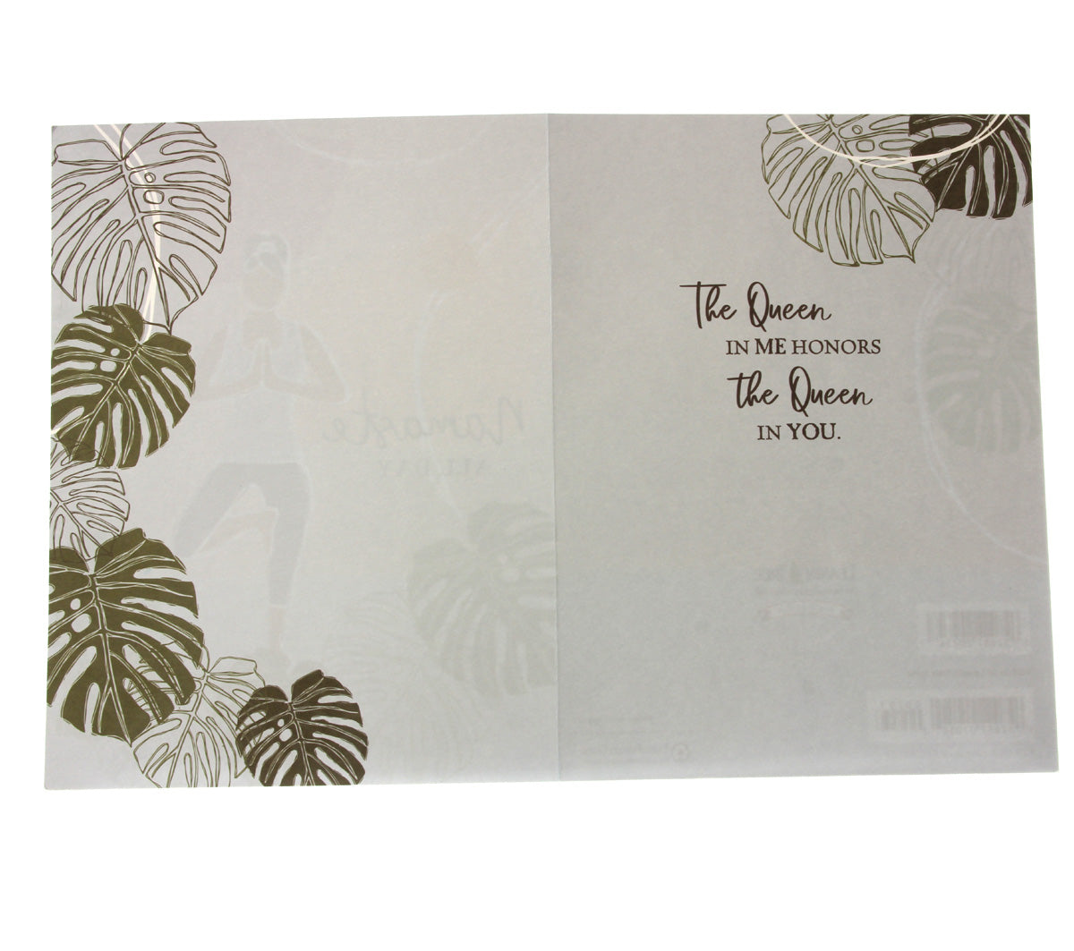 Friendship Card: "Namaste all day..."
