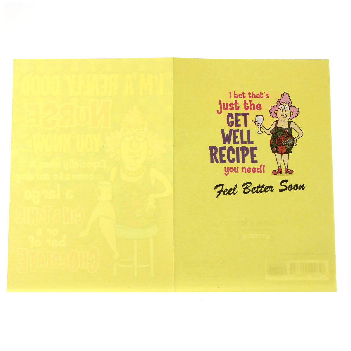 Get Well Card: I'm a really good nurse...