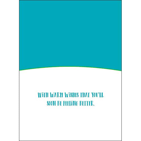 Get Well Card: A Little rest... (w/cat)