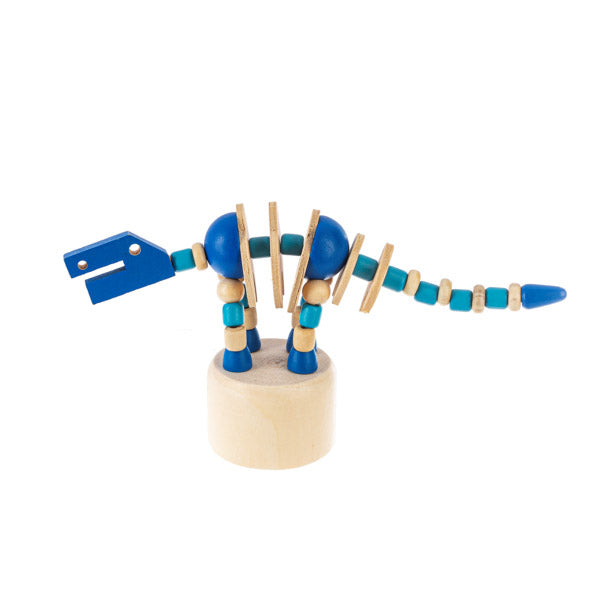 Wooden Dino Push Puppets