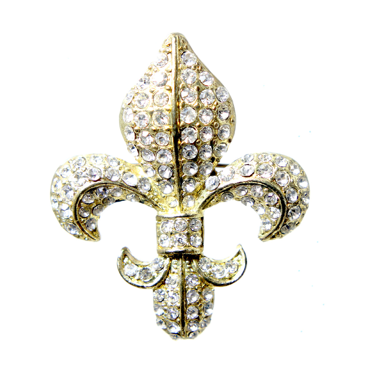 Fleur De Lis Pin Gold