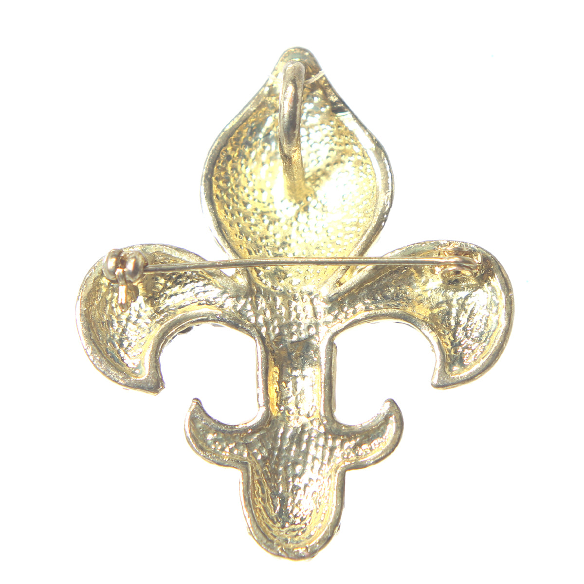 Fleur De Lis Pin Gold