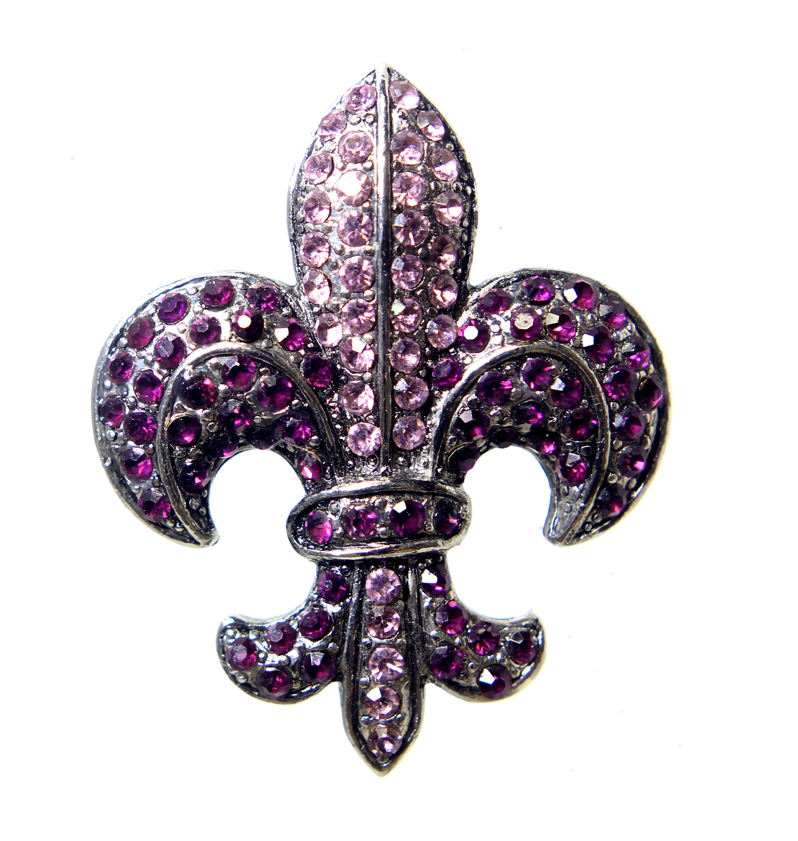 Fleur De Lis Pin Purple/Lavender