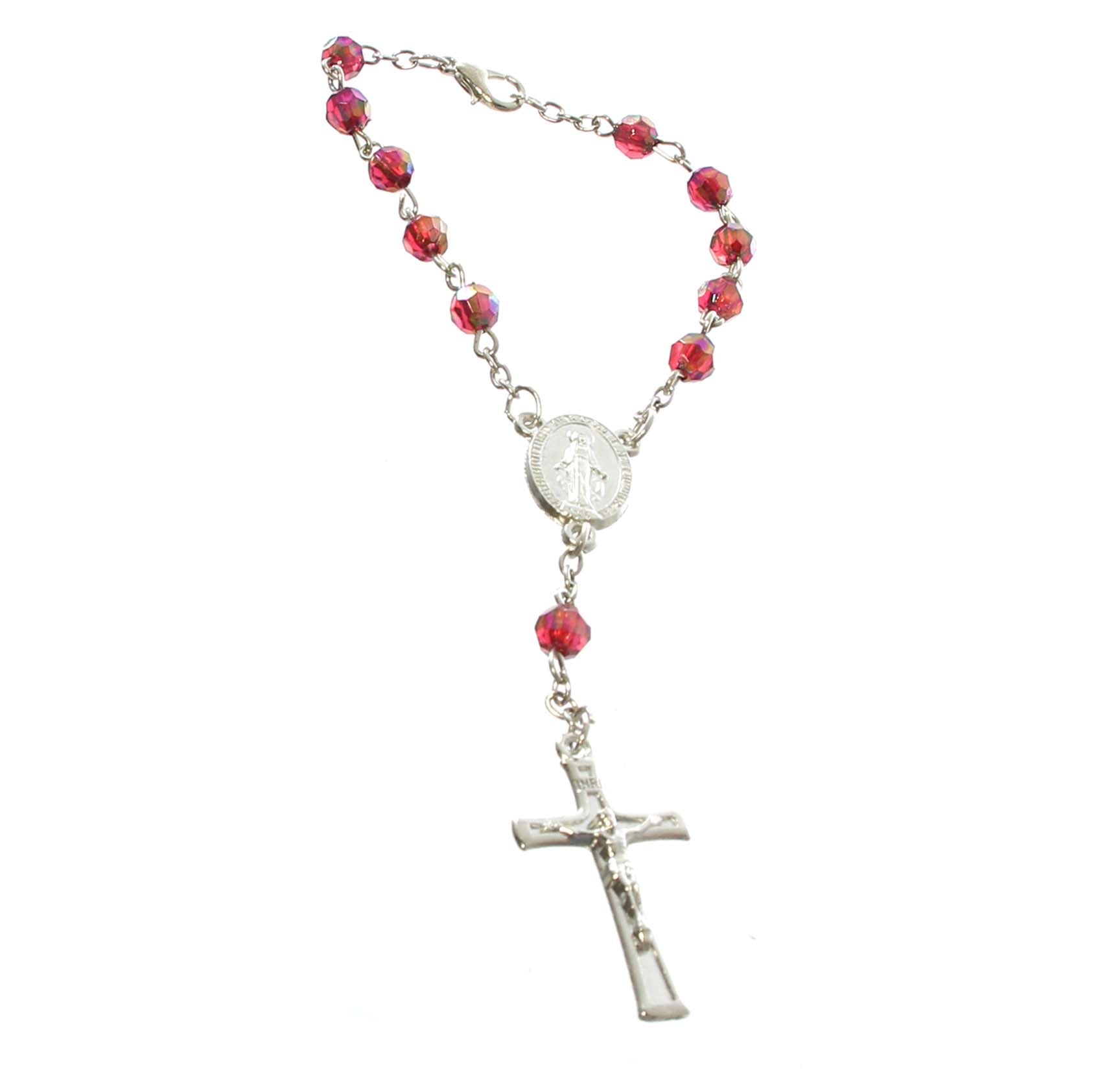 Birthstone Rosary Car Charms