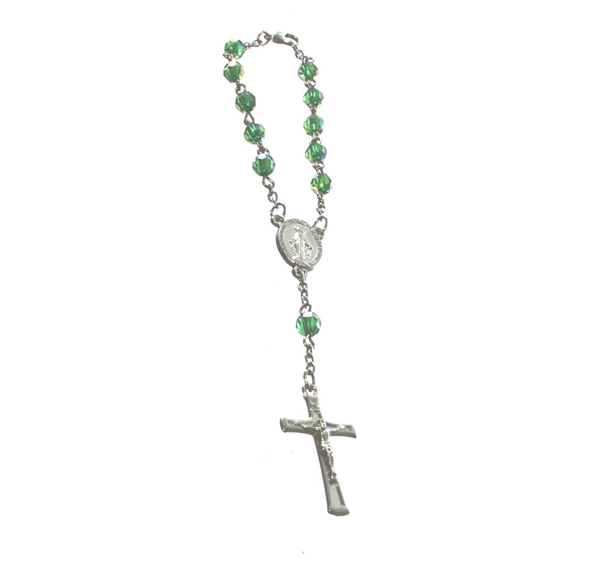 Birthstone Rosary Car Charms