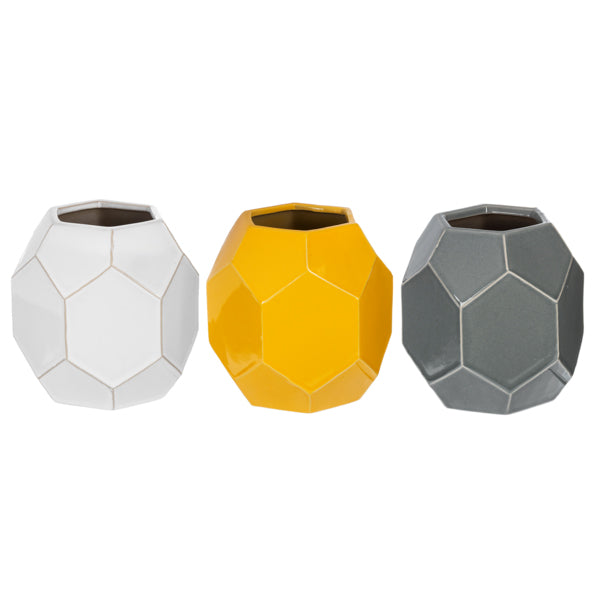 Honeycomb Vases set of 3