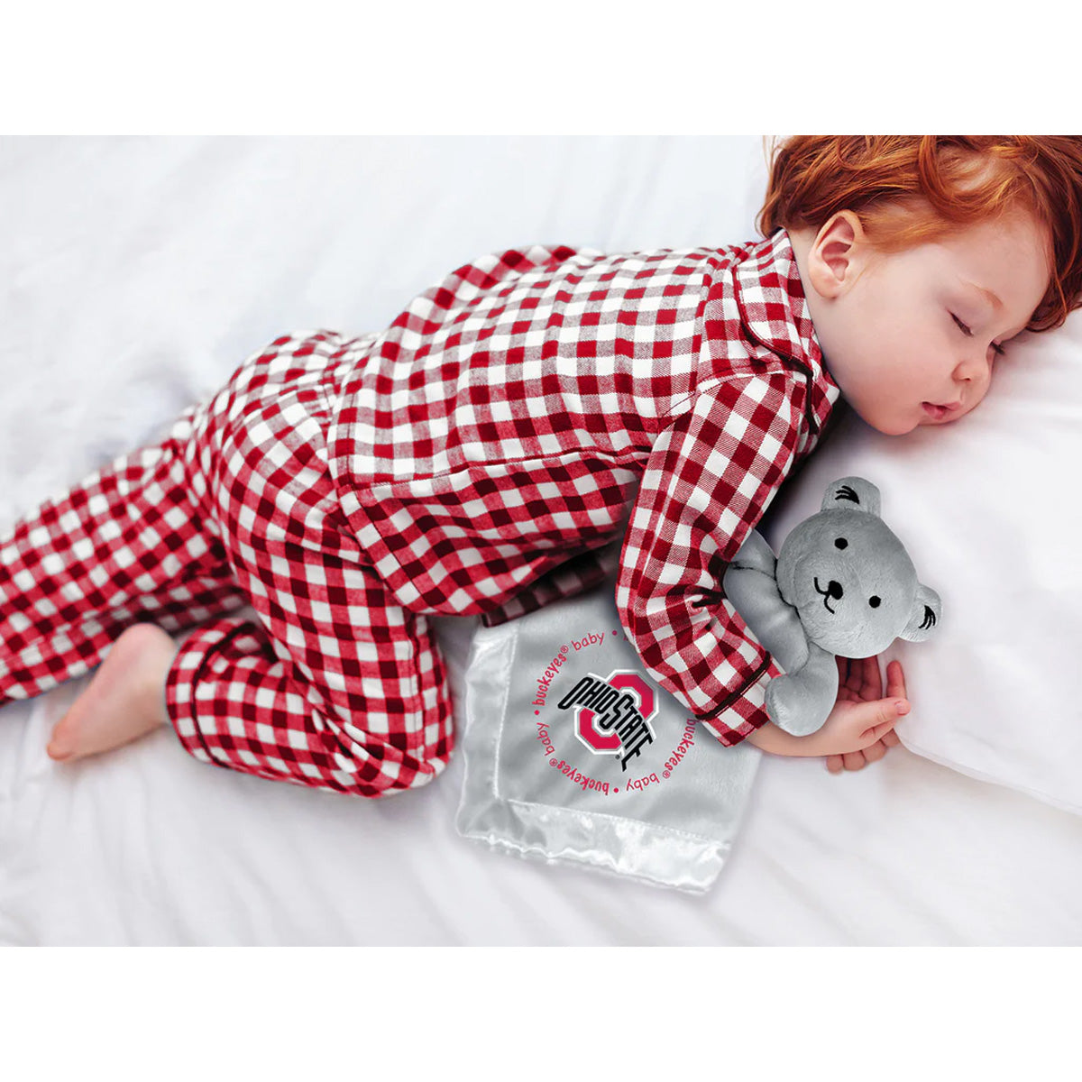 Ohio State Buckeyes NCAA Baby Fanatic Security Bear Gray