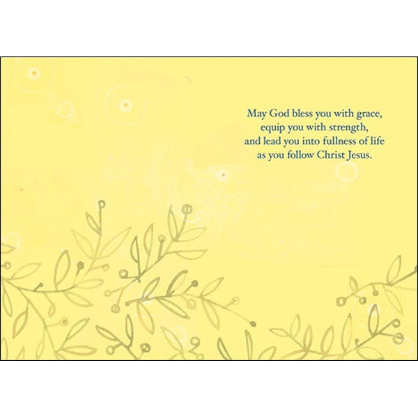 Confirmation Card: May God bless you