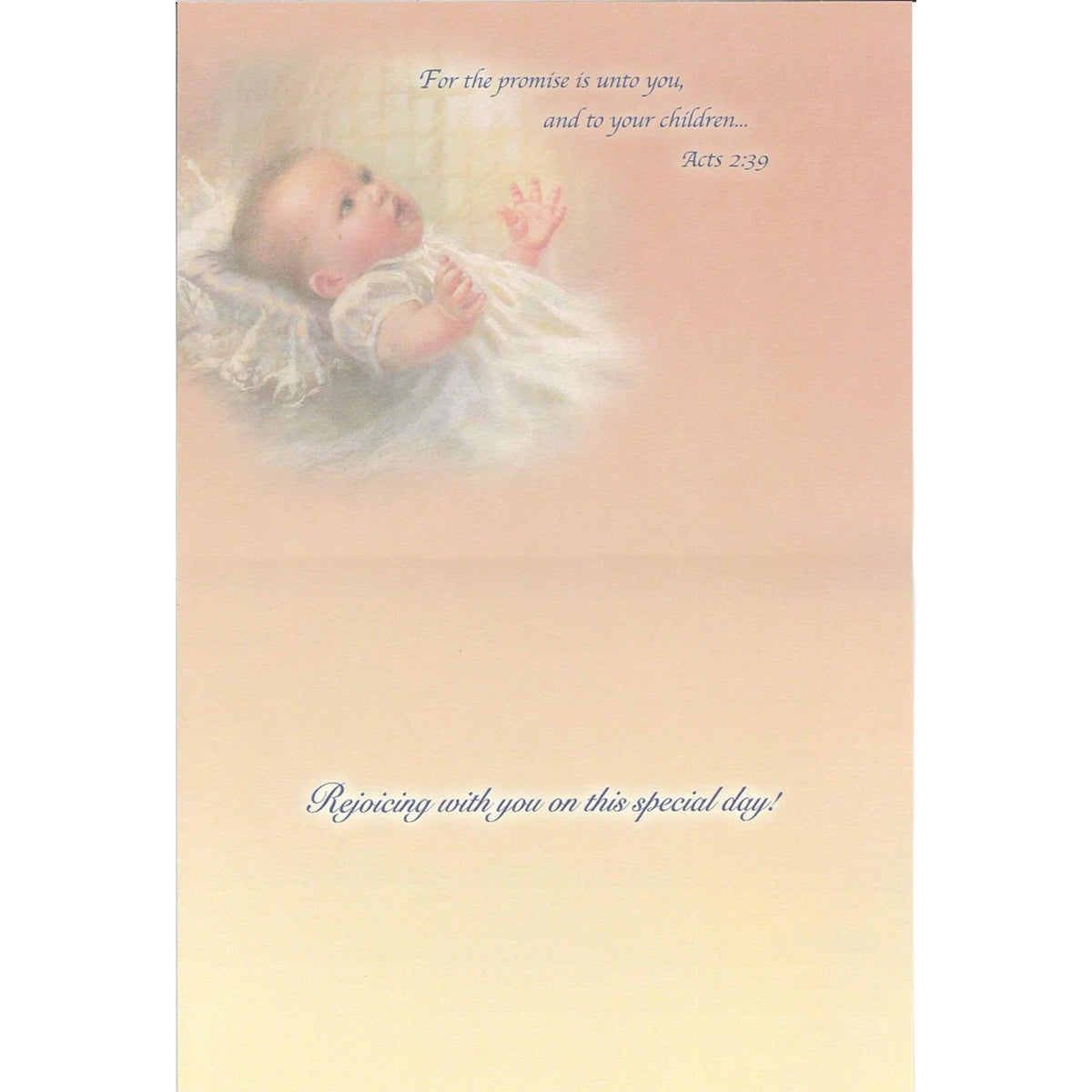 Baptism Card: A prayer for your baby's...