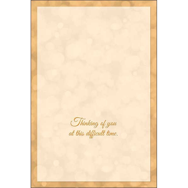 Sympathy Card-"With Sympathy"