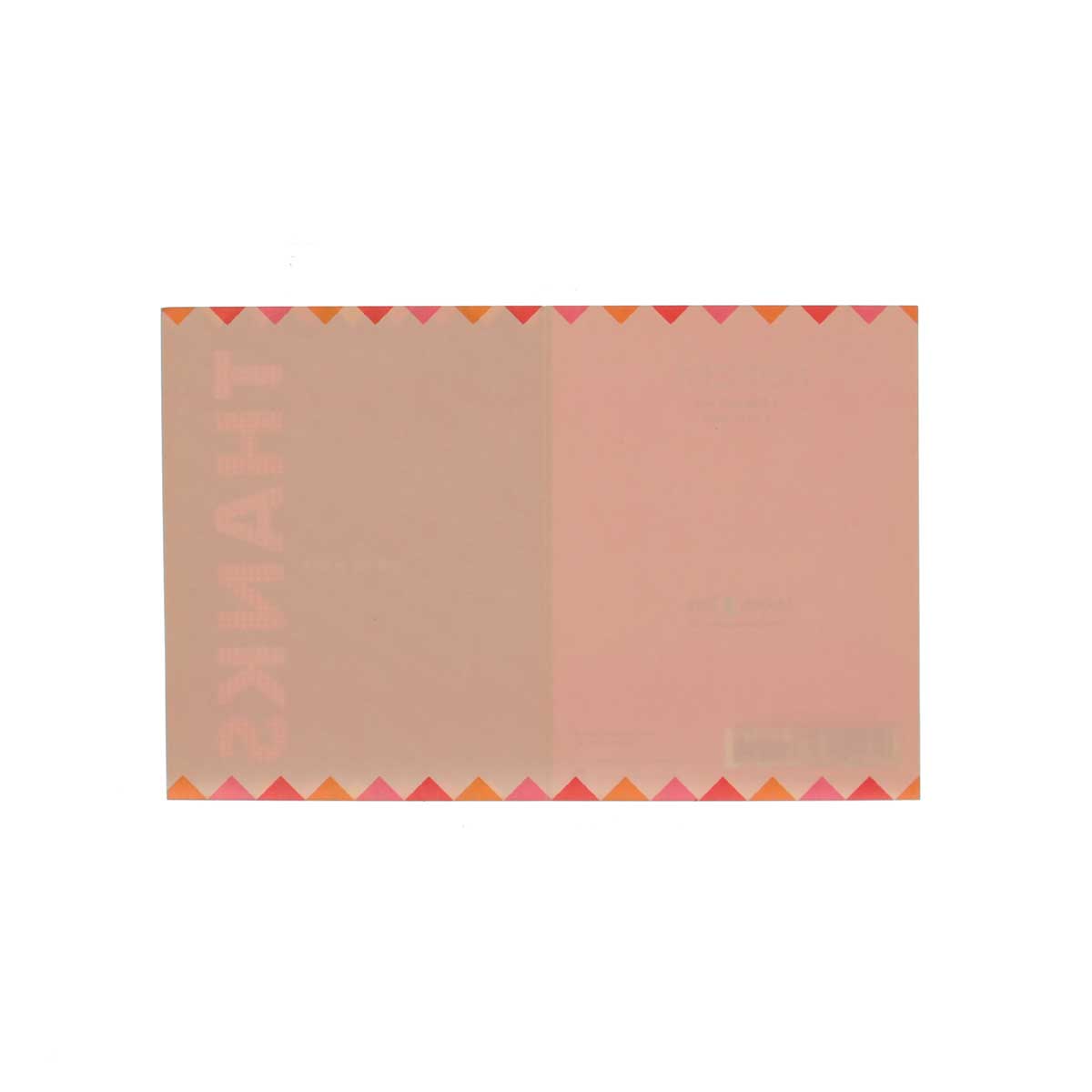 Thank You Notions Card: Thanks so much