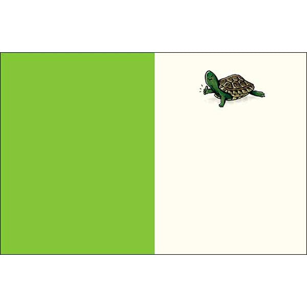Thank You Card: Hey thanks!, (turtle)
