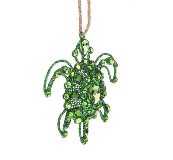 Coastal Turtle Acrylic Ornament