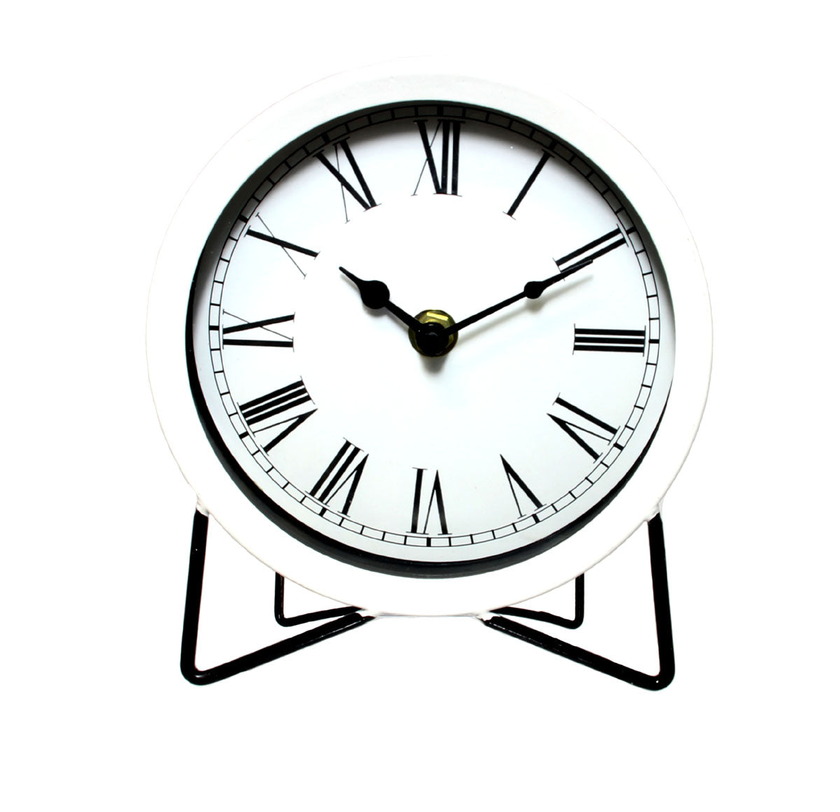 Modern Enamel Desk Clock