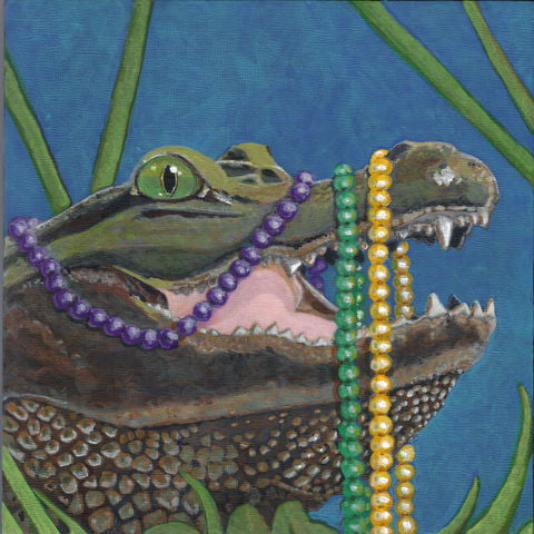Mardi Gras Notecards