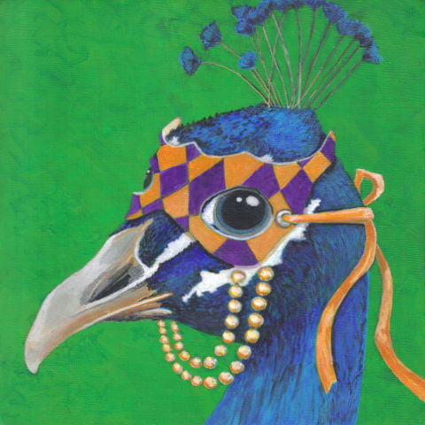 Mardi Gras Notecards