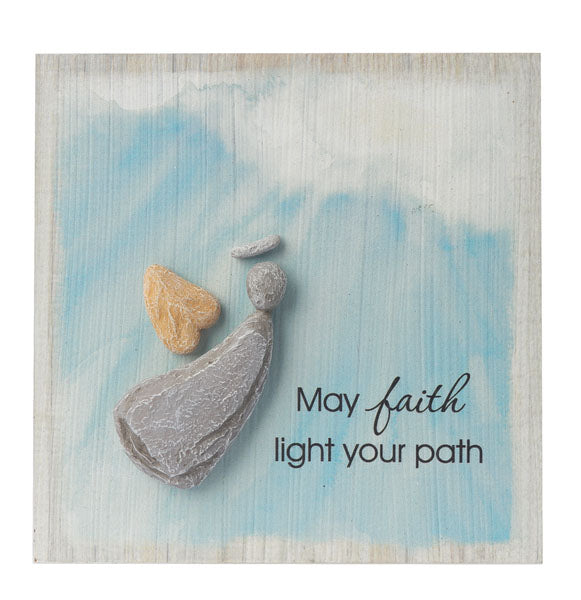 Gratitude Pebble Art Box Plaques