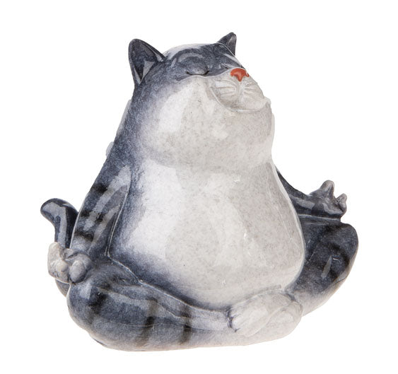 Yoga Cat Figurines