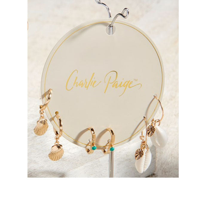 Charlie Paige Charm Earrings