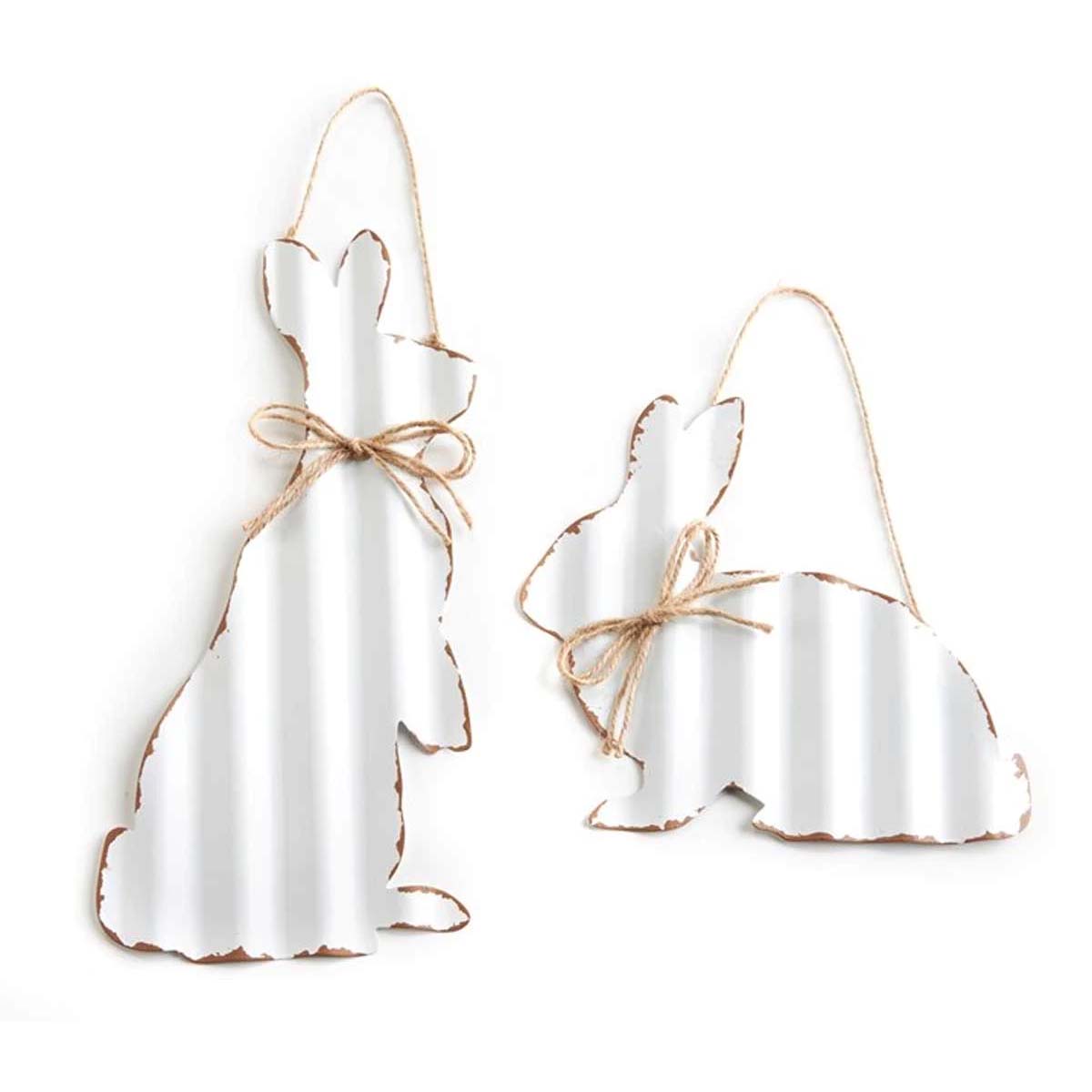 Metal Bunny Wall Hanging