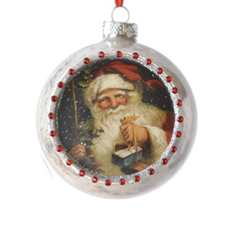 Santa Ornaments