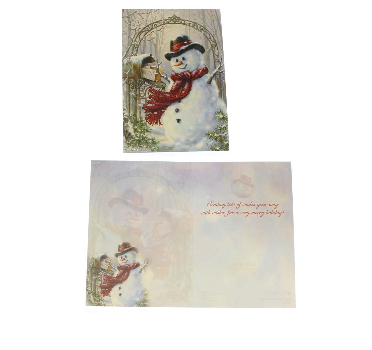 Christmas Cards, Boxed Assortment, 20 Cards/22 Envelopes, by Dona Gelsinger