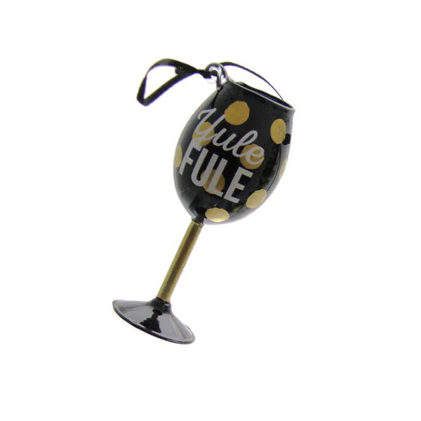 Christmas Wine Glass Ornaments