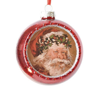 Santa Ornaments