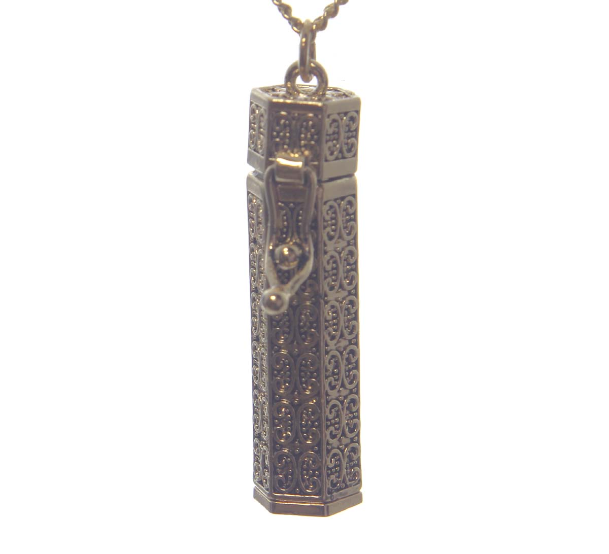 Prayer Necklace, Silver
