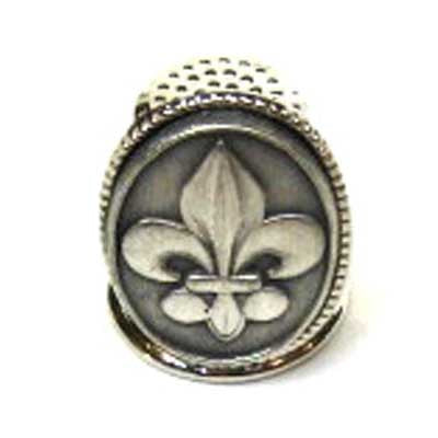 Thimble Fleur De Lis