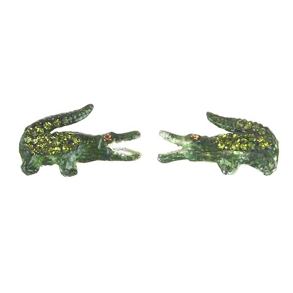 Alligator Earrings