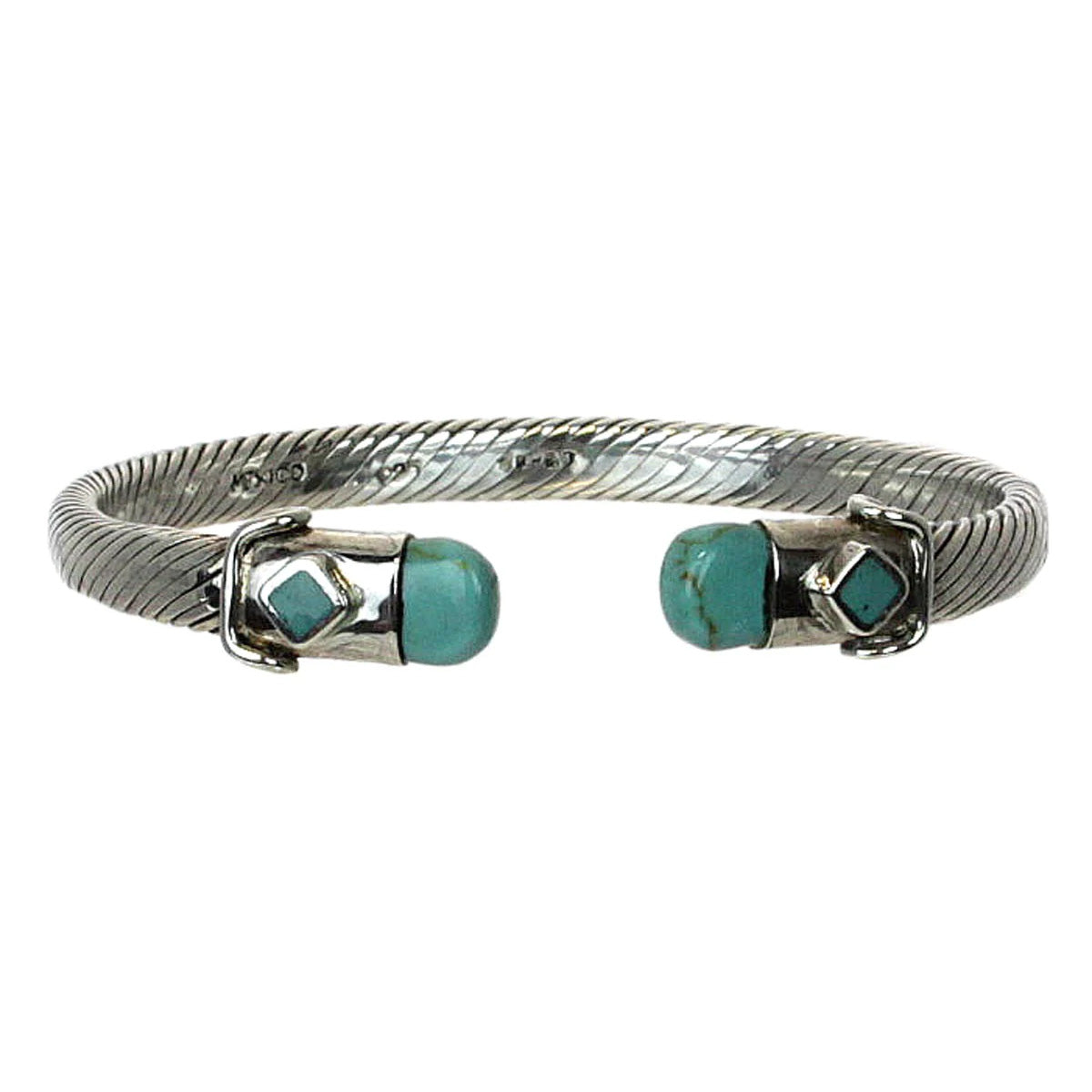 Sterling Silver Twisted Cable Bangle